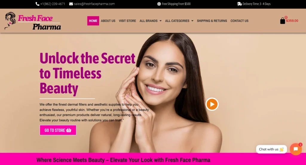 Online Beauty Shop